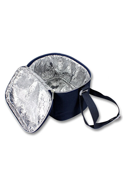 ÜMİT ÇANTA Ümit Çanta 5043 Thermal Insulated Men's Lunchbox (Astronaut Printed, Navy Blue Red Color)