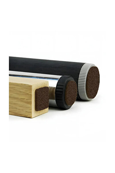 TREND KULP 20 mm Brown Adhesive Furniture Leg Felt Parquet Floor Protector Table Chair (Pack of 96)