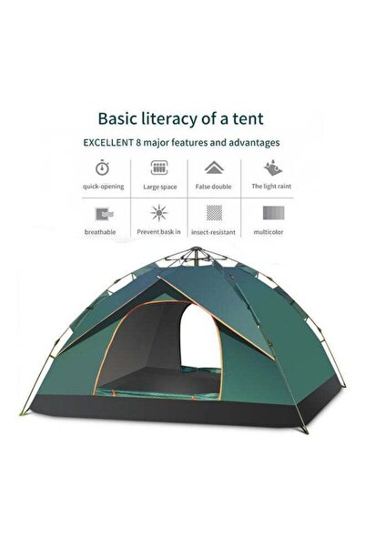 Arabest Camping Tent 200x200x145cm