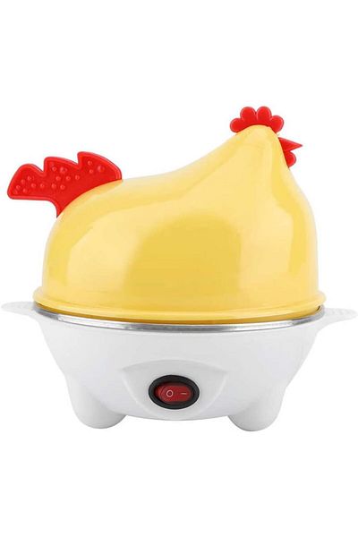 KRAWN Egg Steaming Device Rapid Egg Electric Egg Boiler Multi-functional Cooker Steamer for (1-7) Eggs