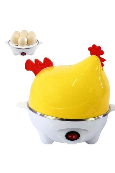 KRAWN Egg Steaming Device Rapid Egg Electric Egg Boiler Multi-functional Cooker Steamer for (1-7) Eggs