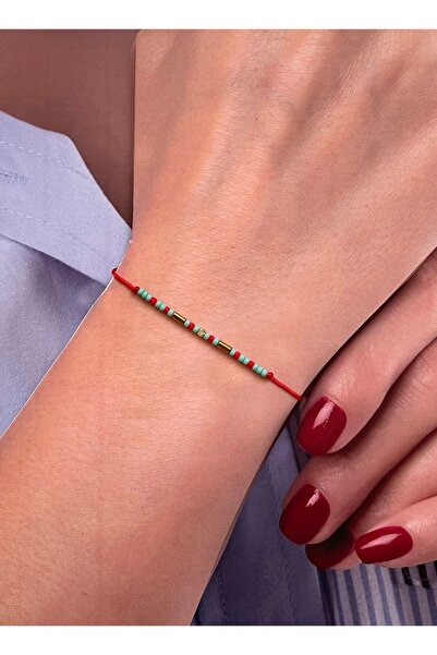 Rupen Kraft 14 Ayar Minimal Tasarım Altın Bileklik Otantik Şans Bilekliği Ota...