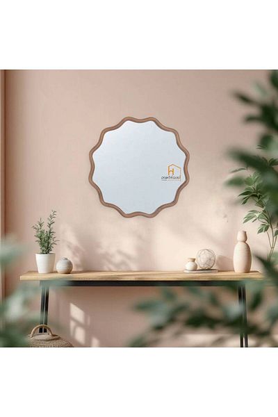 Al Saada Home Wall Mirror Frame - Black
