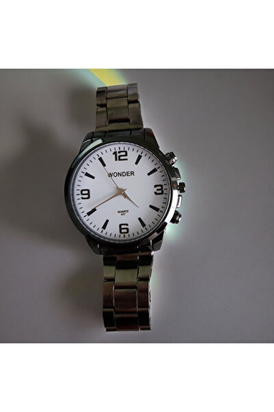 OEM Men's casual/elegant watch, gray metallic bracelet, quartz mechanism, analog display