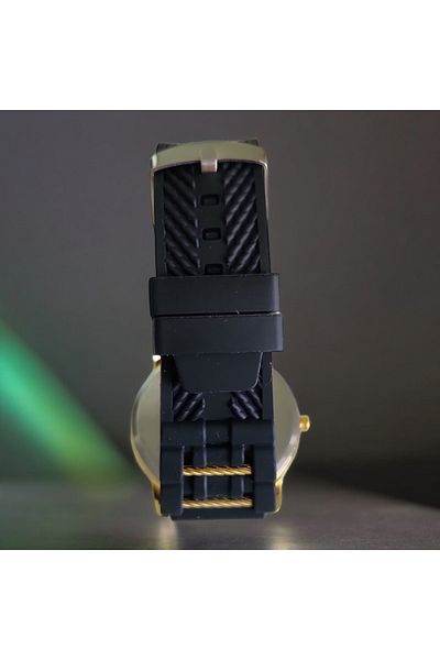 OEM Ceas casual bărbătesc, curea din silicon, închidere cu cataramă, afișaj analogic, mecanism cu cuarț