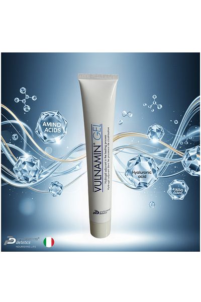 Vulnamin ® Gel 50g –Made in Italy - Scarless Advanced Formula For Burns , SunBurns ,Skin Inflammation