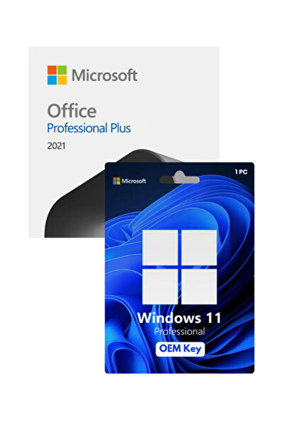 MICROSOFT Office 2021 + Windows 11 Pro Lisans