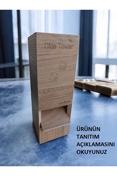 ElisGiftStore Tavla Zarı Kulesi, Zar Kulesi, Dice Tower, Tavla Zarı, Tavla Ak...