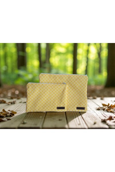 baginmuse Makyaj-takı çantası, çanta ve valiz içi düzenleyici, astarlı, 2 ade...