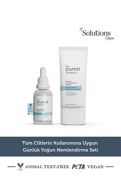 The Purest Solutions Set de hidratare intensivă zilnică potrivit pentru utilizarea pe toate tenurile