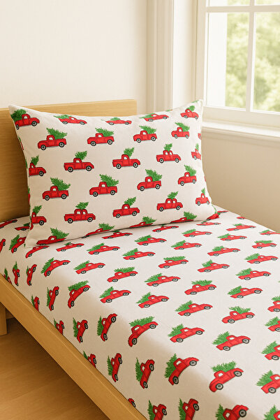 ELEGANCEHOME Flanel 100% pamuk Čaršav Jastuk Set