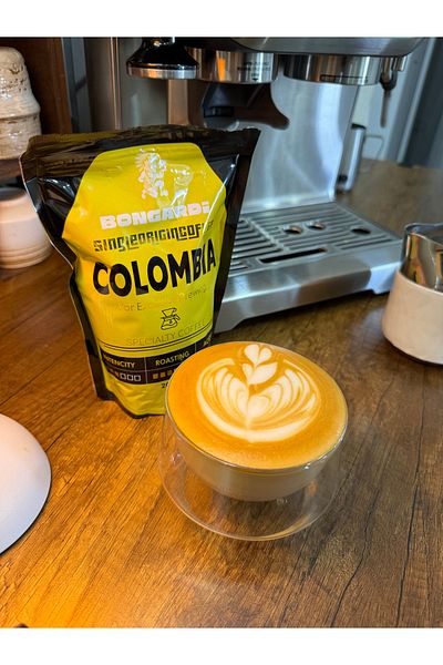 Bongardi Coffee Colombia Local Single Orjin Qualified Coffee Set 5X200G (Berry or Milled Can Be Chosen)