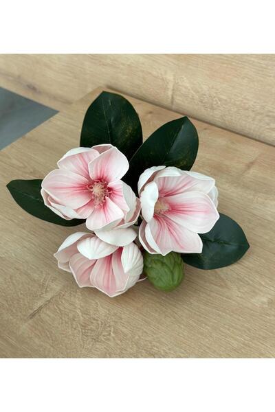 Pembeli Kızın Butiği KÜÇÜK BOY LÜKS MANOLYA BUKETİ PEMBE