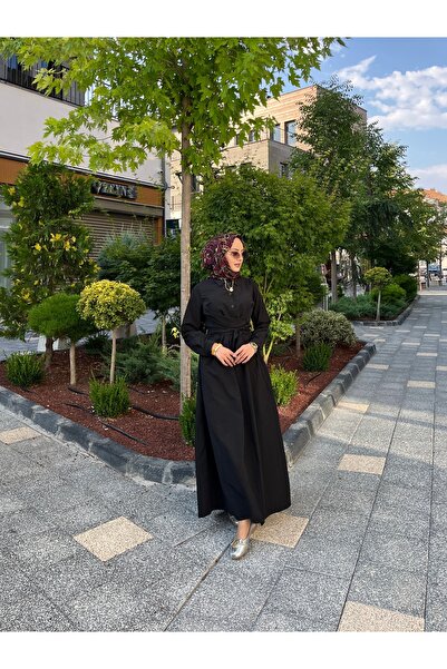 W WARGA Καλοκαιρινό φόρεμα με ζωσμένες πλαϊνές τσέπες