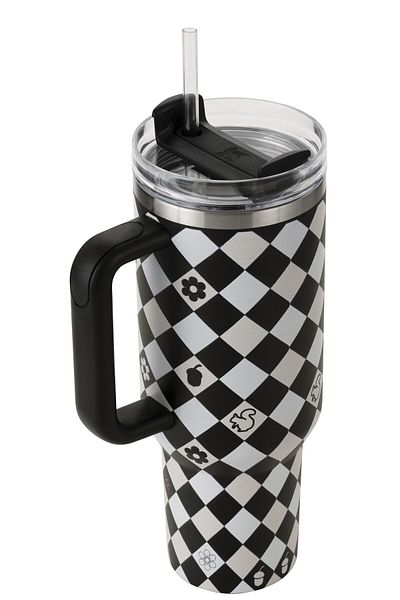 Stanley H2.0 Flow State 40oz Tumbler, Stainless Steel Vacuum Insulated Quencher Labubu Limited Edition