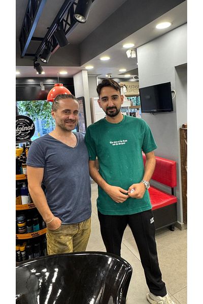 İNTERPROTEZ Ancora 7x9 بني داكن - سلسلة رفيعة وبنية سفلية قابلة للتمدد في جميع الاتجاهات 100% شعر بشري