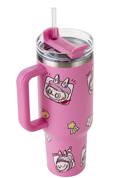 Stanley H2.0 Flow State 40oz Tumbler, Stainless Steel Vacuum Insulated Quencher Labubu Limited Edition