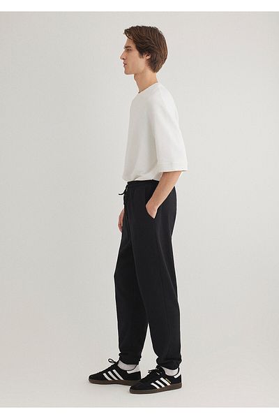 Mavi Schwarze Basic-Jogginghose 0010280 -900