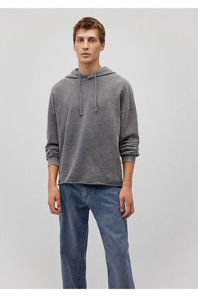 Mavi Gray Hooded Sweatshirt - 0s10175-70098