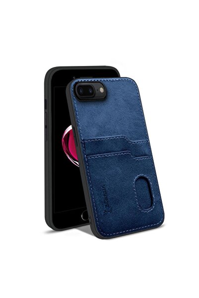Zebana Apple iPhone 8 Plus Compatible Case Luxury Leather Case with Card Hold...