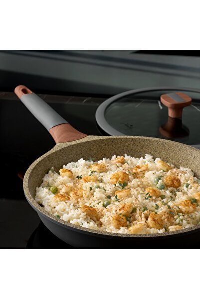 Jumbo Stone 7 Parça Granit Tencere Seti