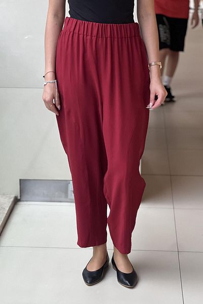 sentez giyim Synthesis Duti Linen Trousers
