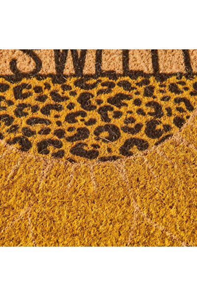 Chilai Home Die Sonne Koko Ayçiçeği Desenli Kapı Paspası - Renkli - 40x60 cm