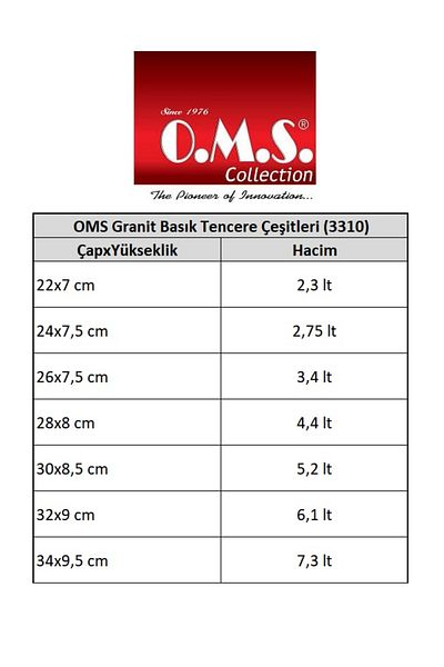 OMS 3310 34cm Karnıyarık Casserole