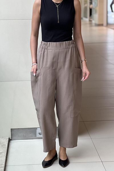 sentez giyim Synthesis Kangaroo Canvas Trousers