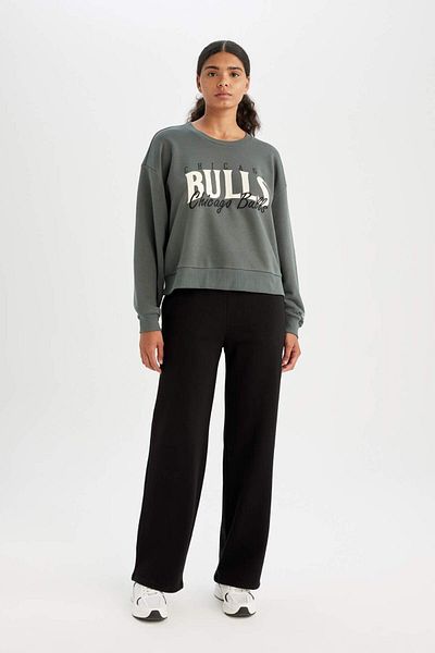 DeFacto Φούτερ Chicago Bulls Fit NBA με λαιμόκοψη - C8247ax24au