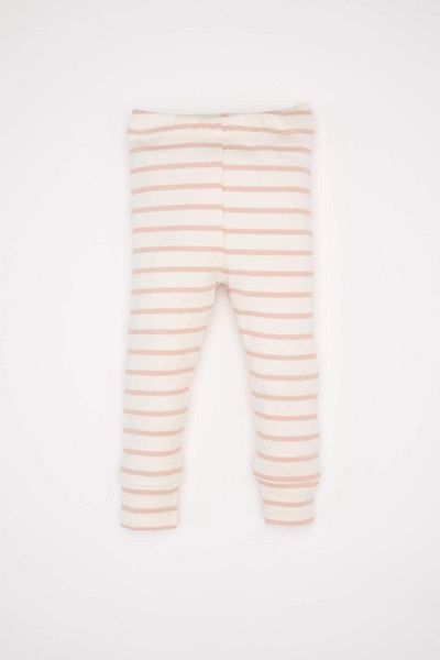 DeFacto Set pijamale fetiță cu șnur camisole cu dungi cu mânecă lungă Top cu fundul lung D3629A524WN
