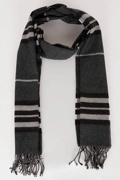 DeFacto Men's Color Blocked Woven Scarf C8269Ax24Wn
