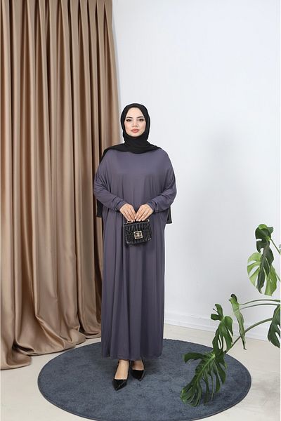 NİSUM MODA ROCHIE DE BATĂ DE BĂTĂ din bumbac pieptănat
