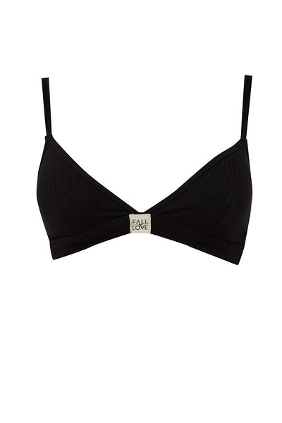DeFacto Rib with Removable Pads Bra with Removable Pads Fall in Love A2912Ax24Au