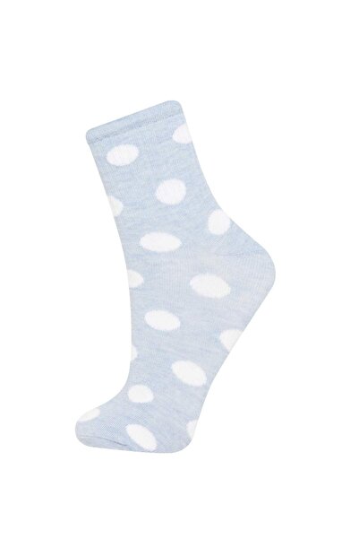 DeFacto Women's 3-Piece Cotton Socks C6462Axns