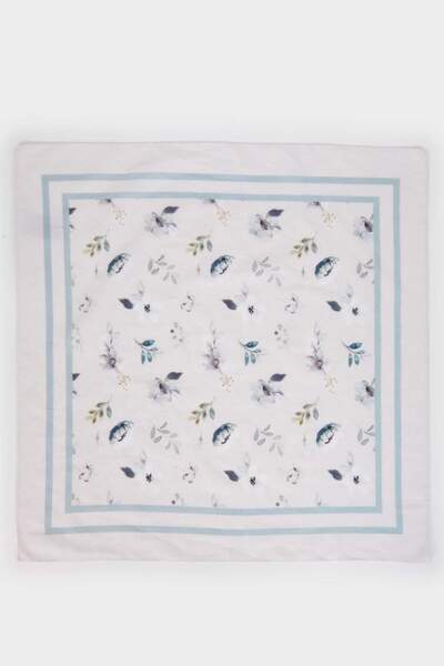 DeFacto Bandană din bumbac cu model pentru femei E6172AX25SM