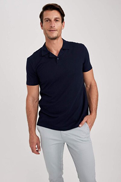 DeFacto Modern Fit Pike Polo-T-Shirt – Kurzarm Z8232AZ23SM