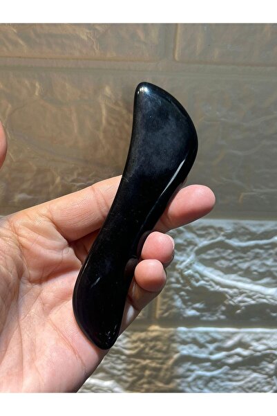 gemsartdeco Obsidyen Doğaltaş Boyun- Sırt Pro Masaj Taşı