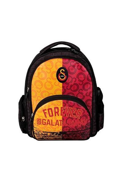 Galatasaray حقيبة مدرسية مرخصة، حقيبة أقلام - زجاجة مياه فولاذية هدية