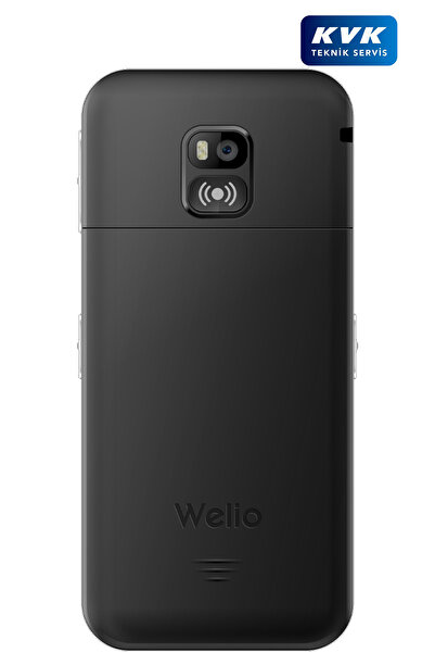 Welio WKEY T200 Tuşlu Cep Telefonu Kameralı Asker Telefonu Yaşlı Cep Telefonu (KVK GARANTİLİ)