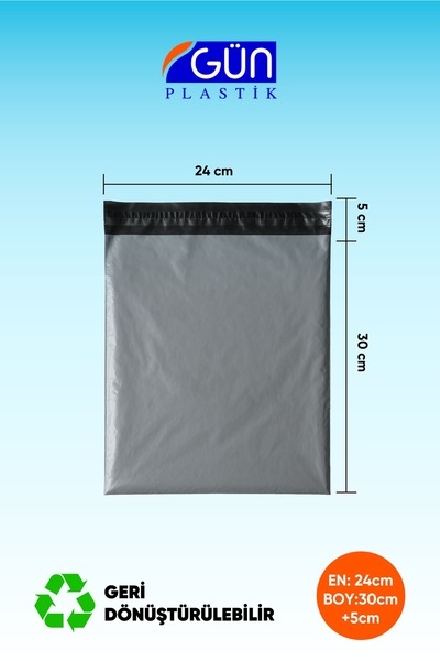Cepsiz Kargo Poşeti 24 x 30 + 5 cm (1000 adet)