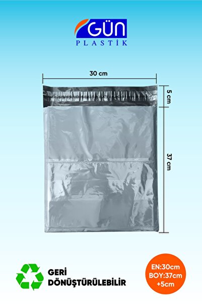 GÜNPLS Cepli Kargo Poşeti 30 x 37 + 5 cm (1000 adet)