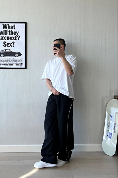 RE7EDİ 7EDİ ŞERİTLİ PARAŞÜT PANTOLON