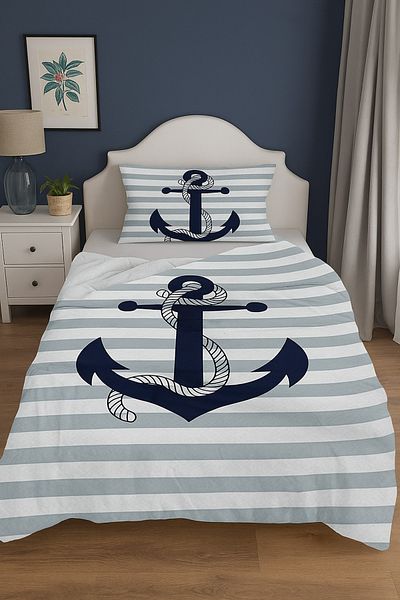 Bebişim Halı Single Pike with Anchor