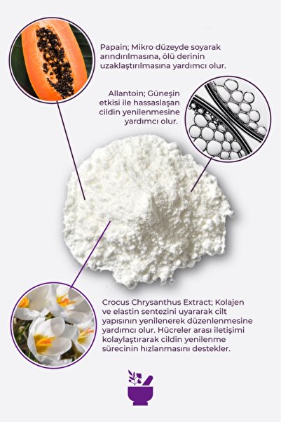 COSMED Alight Enzim Peeling Powder - Aydınlatıcı Ve Arındırıcı Toz Peeling 19 gr