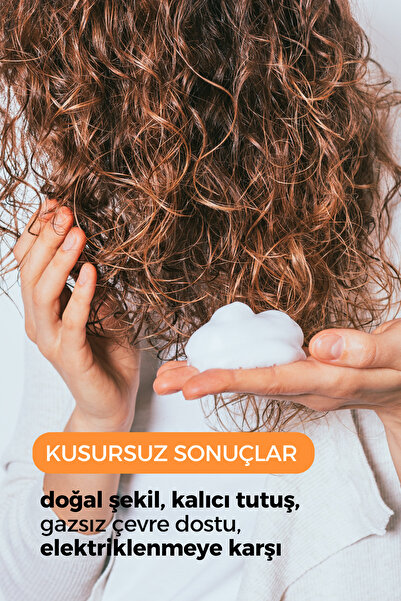 ZENTO Stylıng Effect Treatment Haır Foam P10 Köpük 200 ml