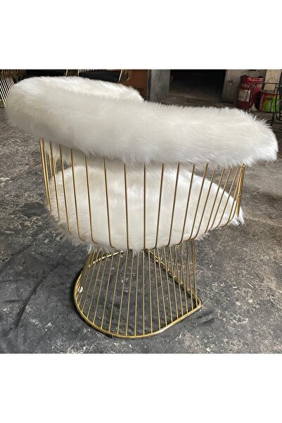 numan metal Platner Sandalye Pelüşlü Salon Sandalyesi Mutfak Sandalyesi Büro ...