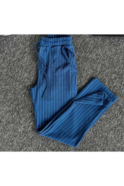 ALİ.COM Crepe Striped2025 Sweatpants