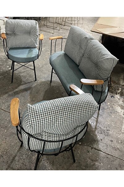 numan metal Ay Çay Seti Metal Ayaklı.. Çay Seti Balkon Takımı Mutfak Köşesi