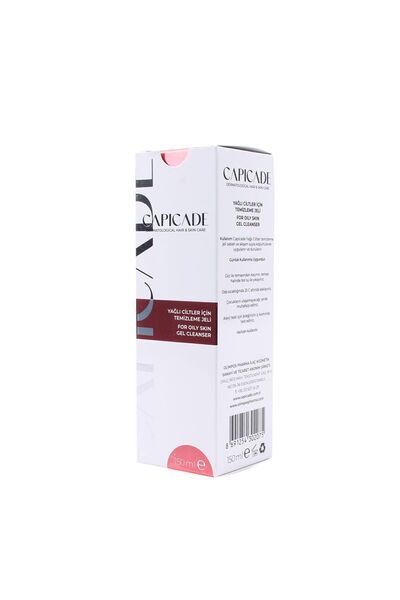 Capicade Yağlı Ciltler İçin Temizleme Jeli 150ml